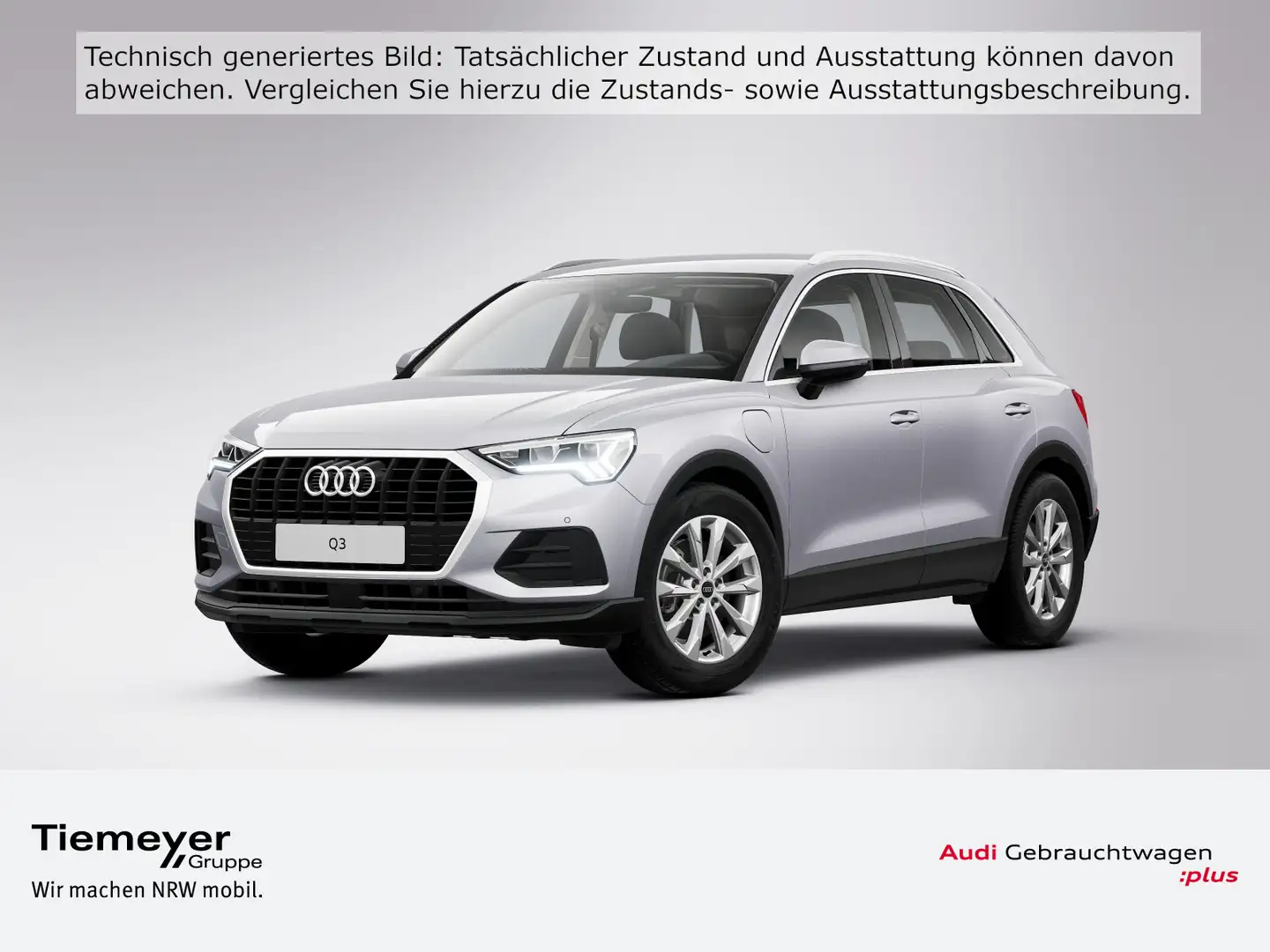 Audi Q3 45 TFSIe LED ASSIST SPORTSITZE KEYLESS Silber - 1