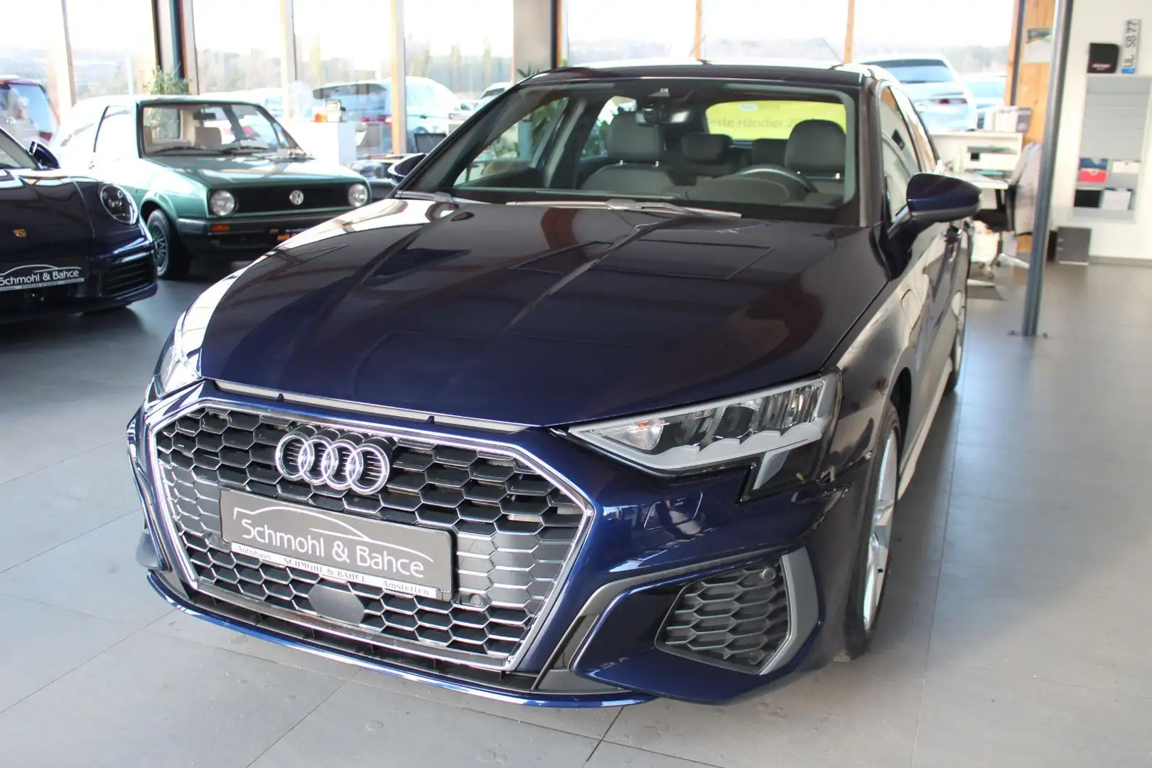 Audi A3 Sportback 40 TFSI e S tronic S line sport Blau - 1
