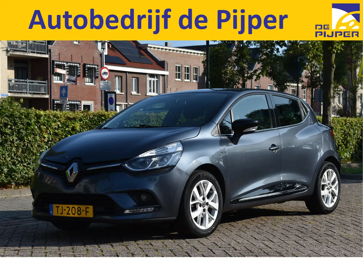 Renault Clio 0.9 TCe Limited,ORGINEEL NEDERLANDSE AUTO,BOEKJES, Bleu - 1