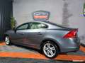 Volvo S60 D3 150cv BVA Summum 56.000kms Certifiés d'origine Révisée et Garantie 1 an Cuir GPS sièges elec à mémoires - Gris - thumbnail 6
