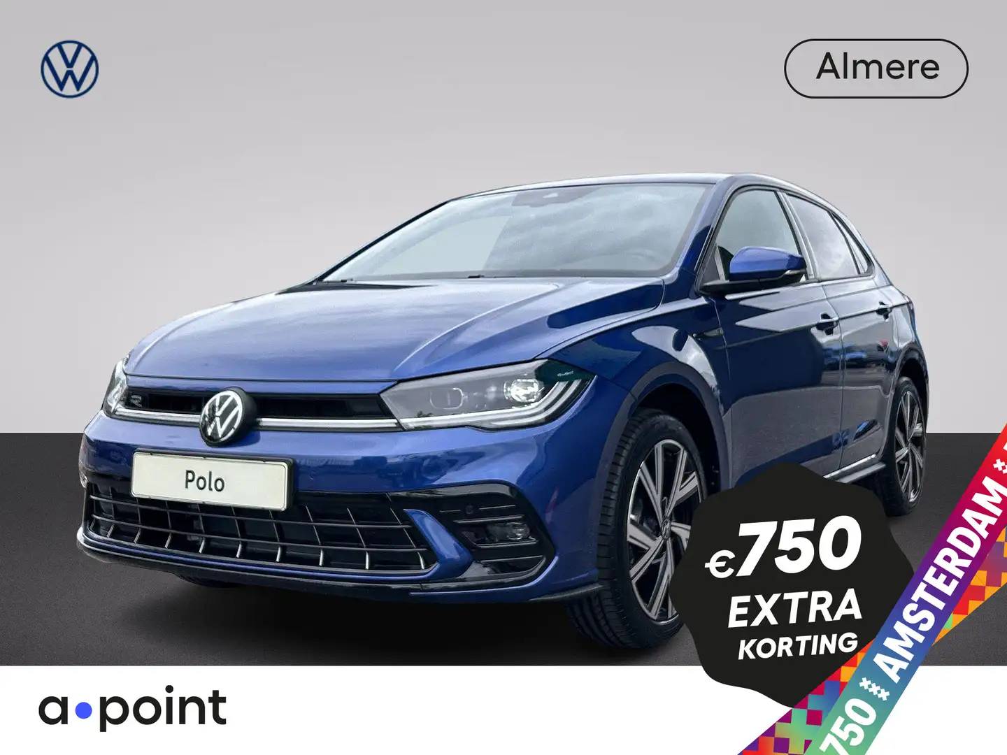 Volkswagen Polo GP R-Line-Edition 1.0 70 kW / 95 pk TSI Hatchback Azul - 1