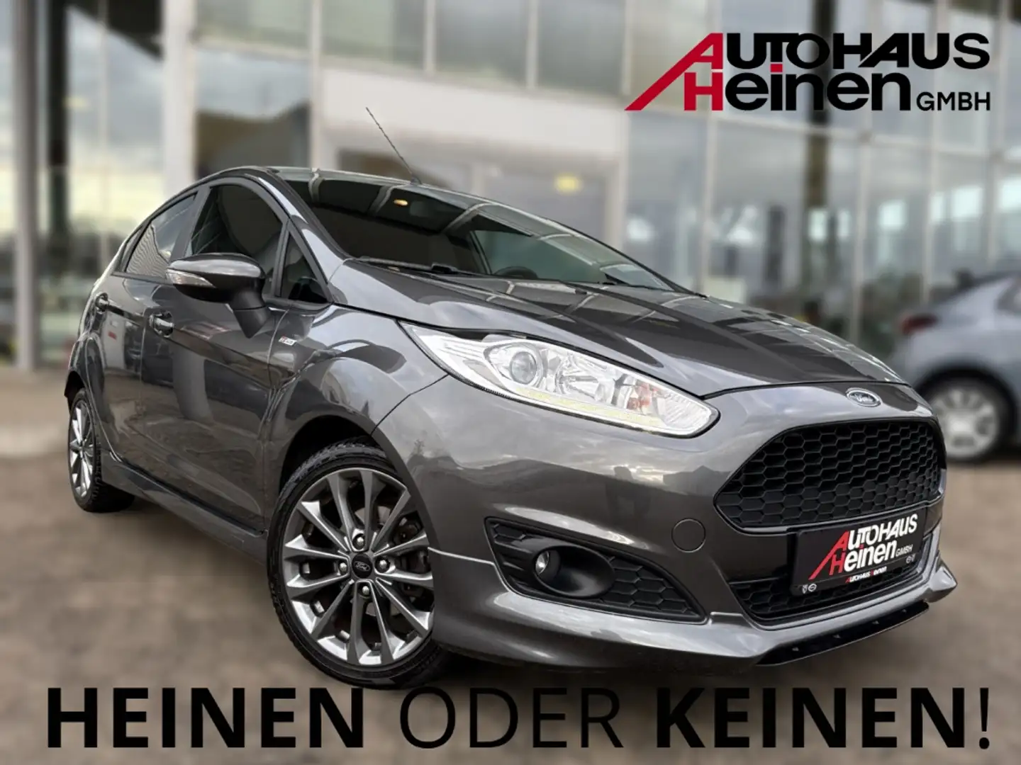 Ford Fiesta ST-Line EcoBoost 1.0 Klimaautom SHZ Keyless Entry Gris - 1