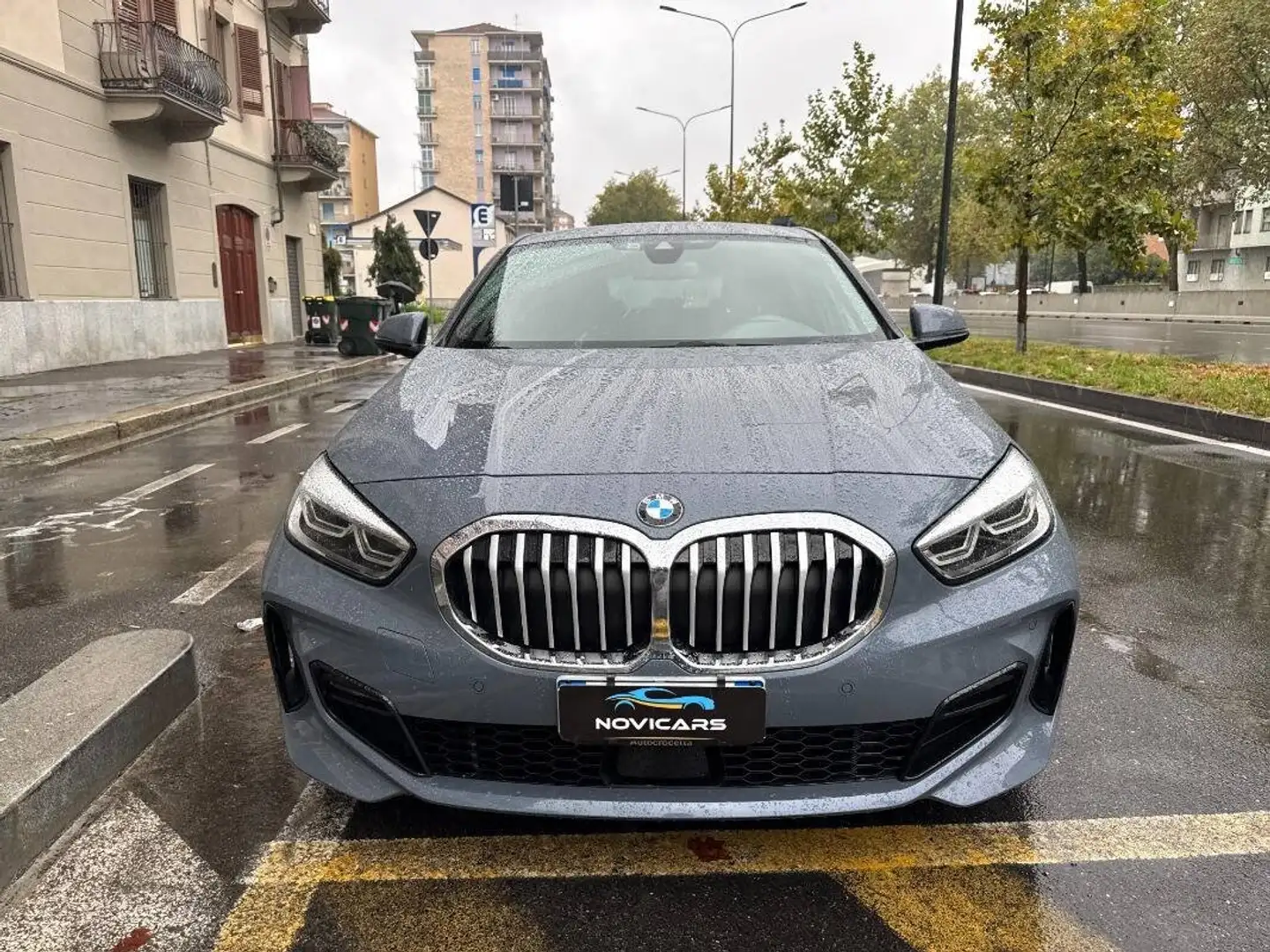 BMW 120 Serie 1 F40 120d Msport auto Grigio - 2