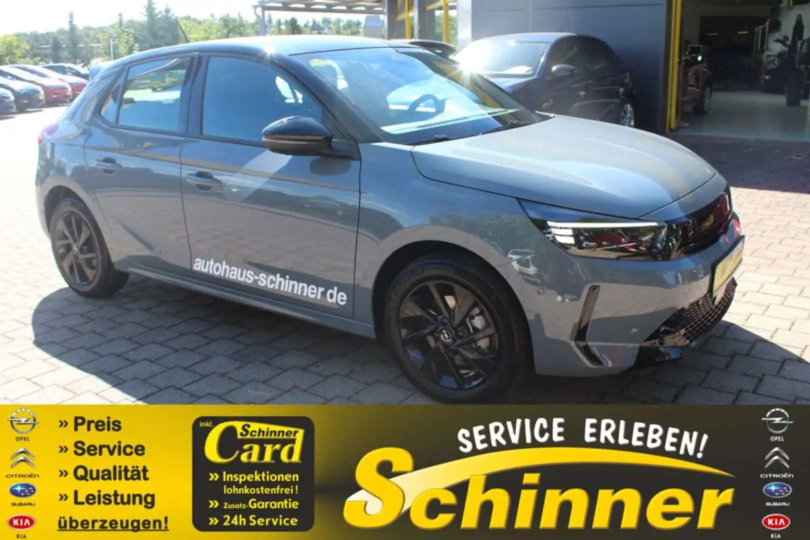 Opel Corsa 1.2 Direct Injection Turbo Automatik GS Grau - 1