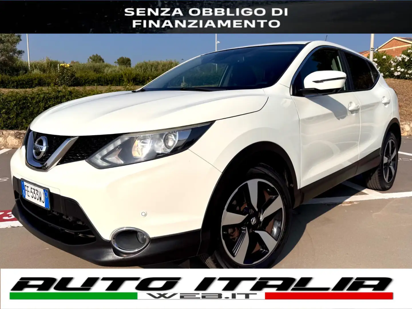 Nissan Qashqai 1.6 DCI 130CV 4TELEC360+18''+NAVI+V.SCURI.SED.RISC Bianco - 1