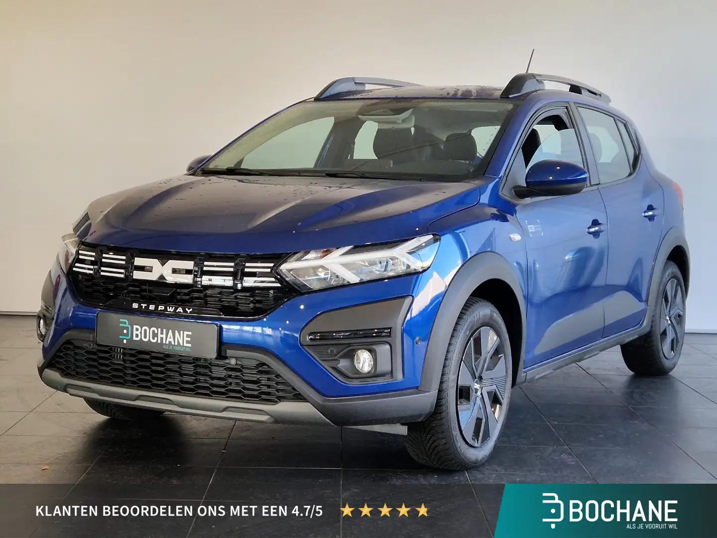 Dacia Sandero Stepway Expression | AUTOMAAT | NAVIGATIE | ACHTER Bleu - 1