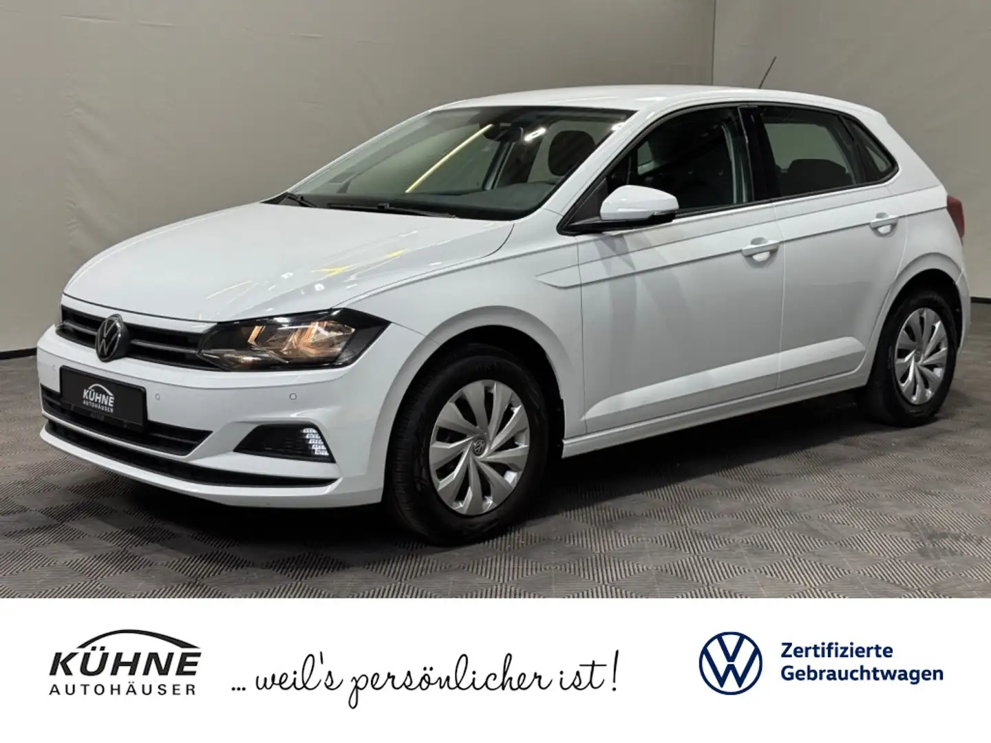 Volkswagen Polo Comfortline 1.0 TSI | NAVI DAB KLIMA SITZHZ Weiß - 1
