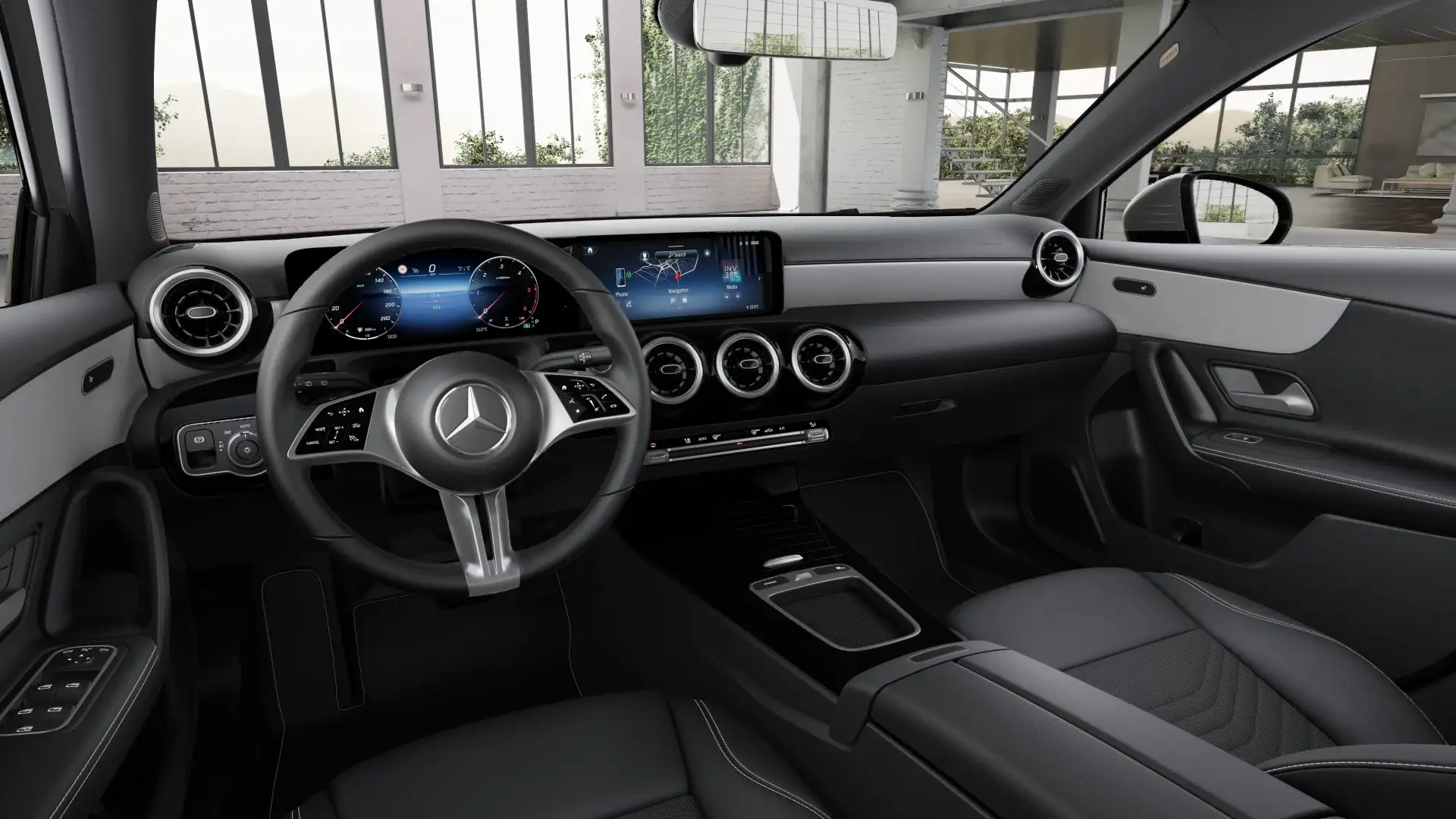 Mercedes-Benz A 180 180 d Automatic Progressive Advanced Grigio - 2