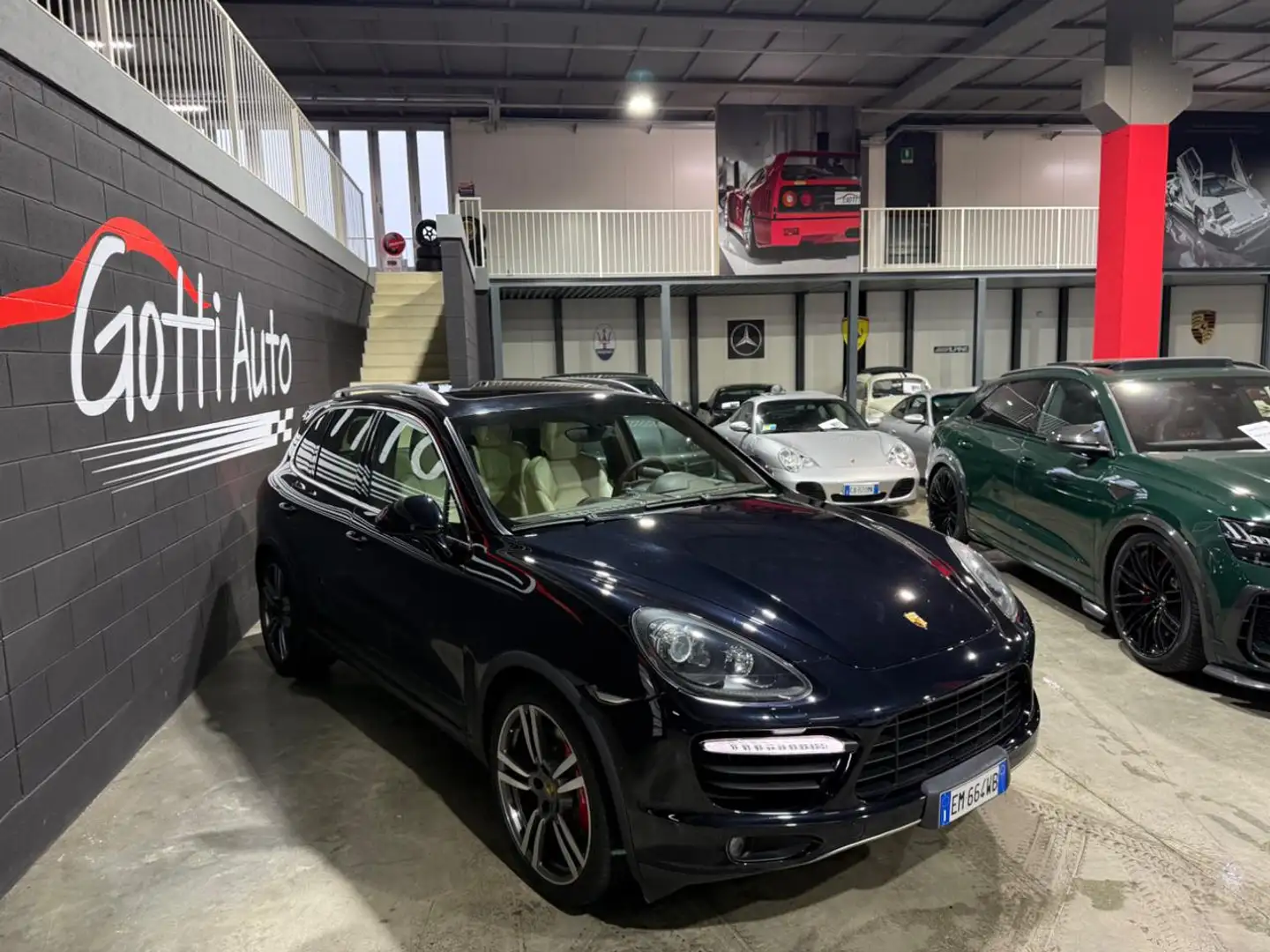 Porsche Cayenne 4.8 TURBO SERVICE PORSCHE INTERNI GHIACCIO Negru - 2
