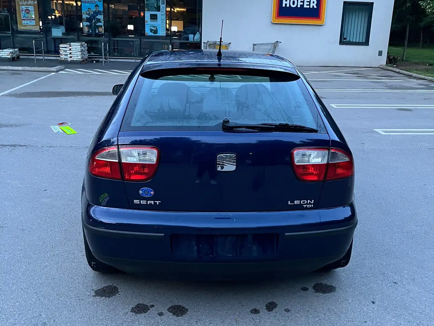 SEAT Leon Pickerl 08/25 Blau - 2