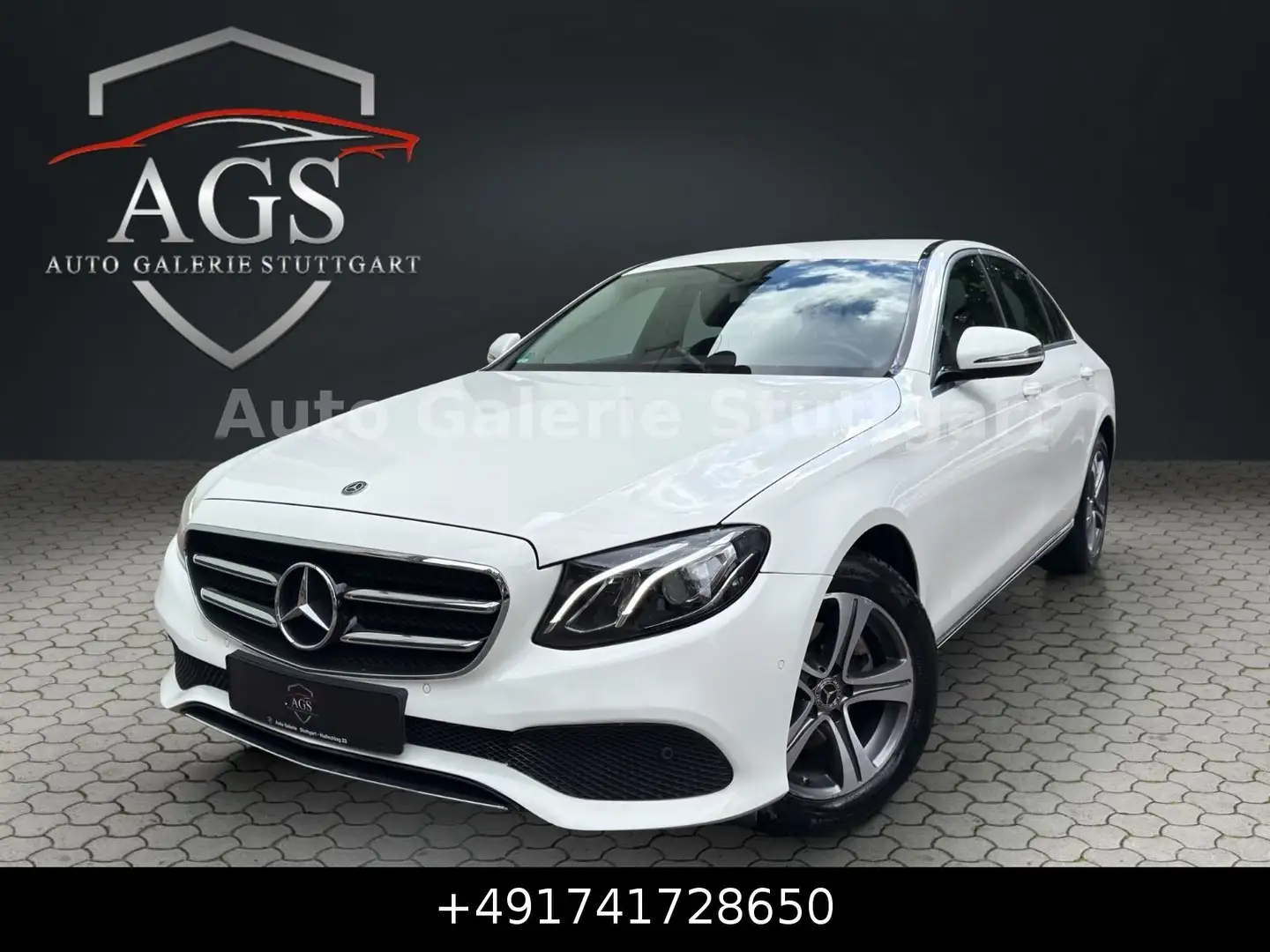 Mercedes-Benz E 200 d E -Klasse Lim. *TÜV NEU*PDC*TEMP*NAVI* Bílá - 1