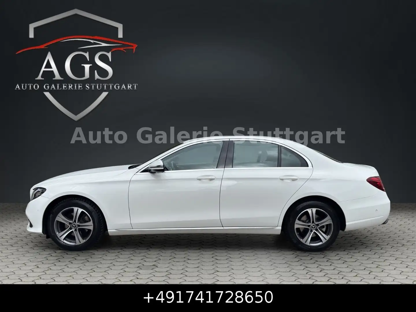 Mercedes-Benz E 200 d E -Klasse Lim. *TÜV NEU*PDC*TEMP*NAVI* Bílá - 2