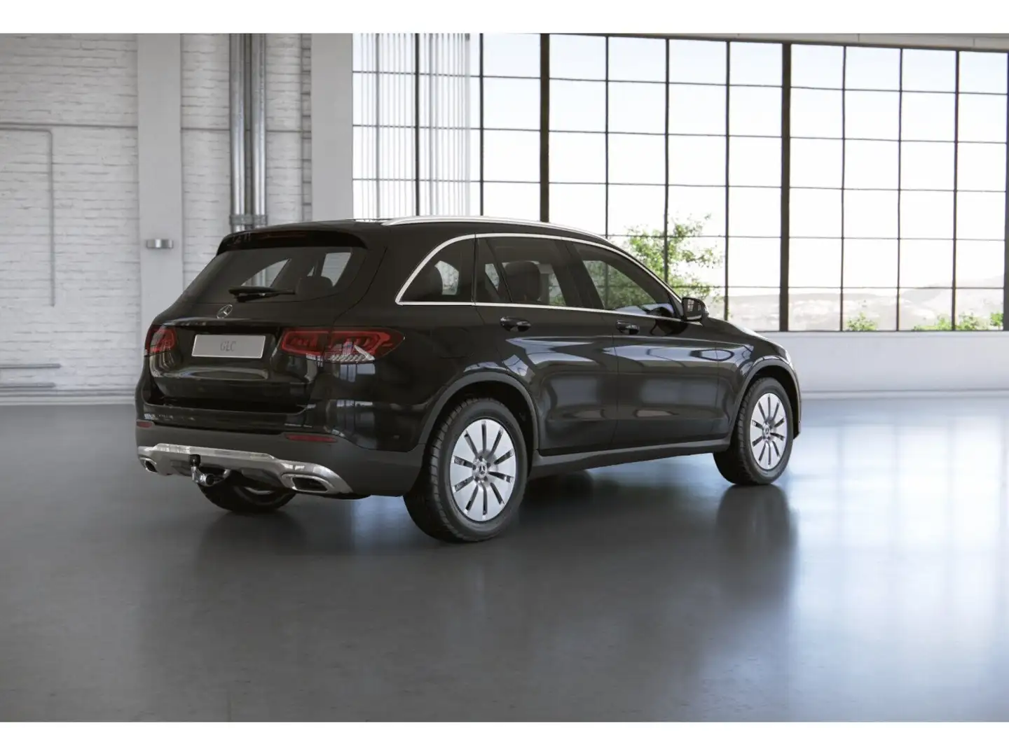 Mercedes-Benz GLC 400 d 4M PANORAMA+TOTW+AIRMATIC+AMBIENTE+AHK Schwarz - 2