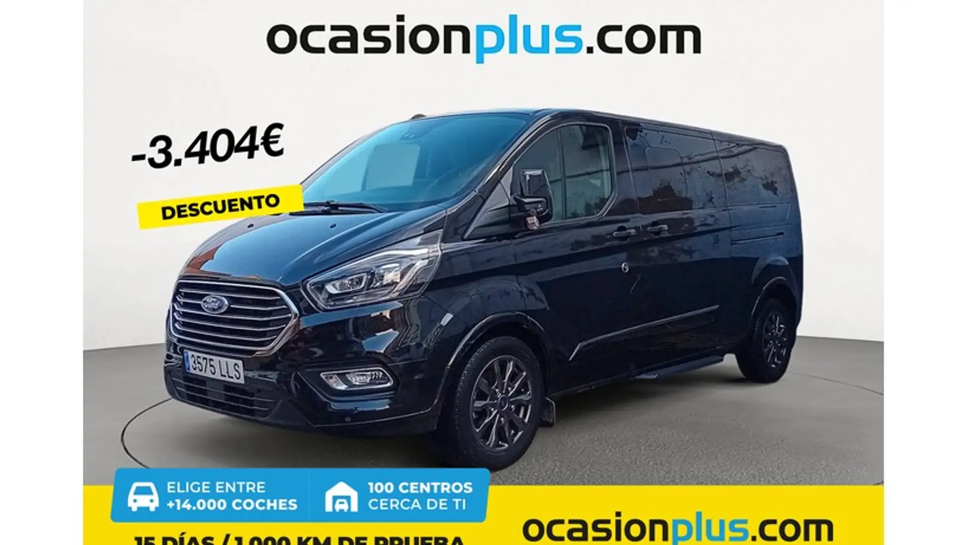 Ford Tourneo Custom Grand 2.0 EcoBlue Hybrid Titanium X 185 Schwarz - 1