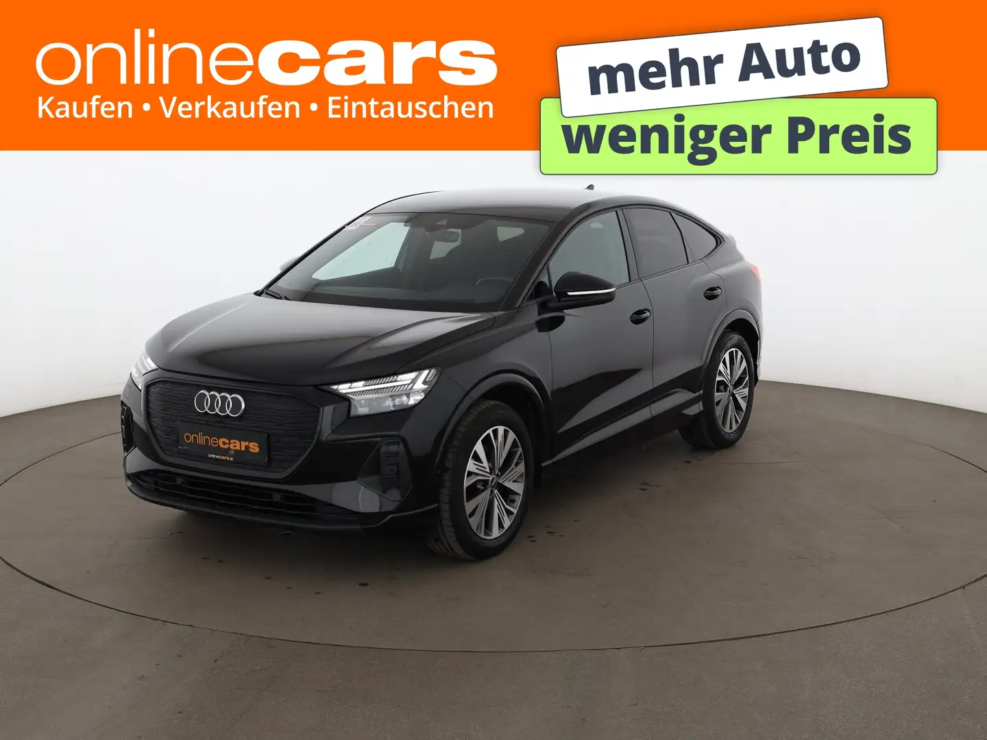 Audi Q4 e-tron 35 SB 55kWh Aut MATRIX HEAD-UP RADAR Schwarz - 1