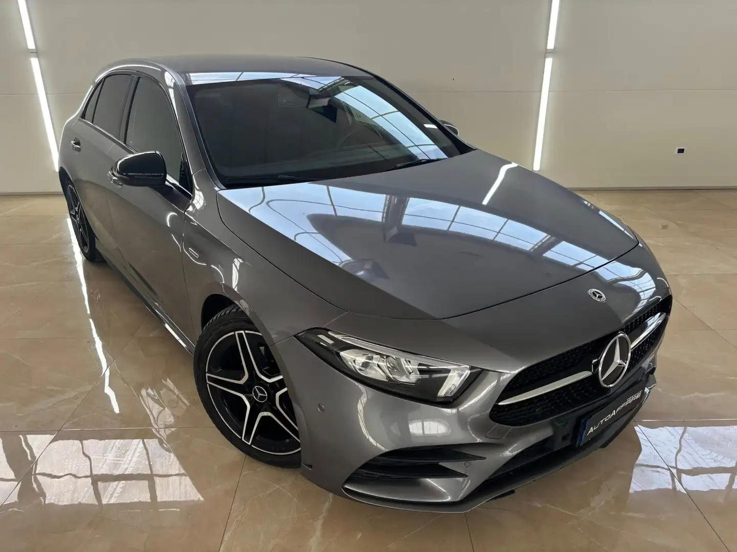 Mercedes-Benz A 180 Classe A - W177 2018 d Premium Night edition auto Grigio - 2
