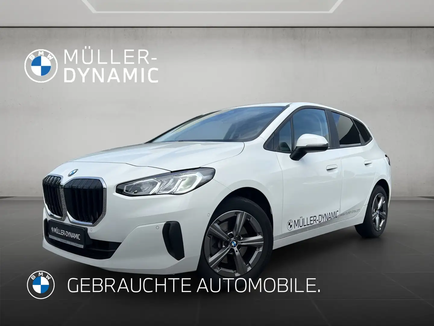 BMW 218 d ACTIVE TOURER AHK RÜCKFAHR DAB SHZ Weiß - 1