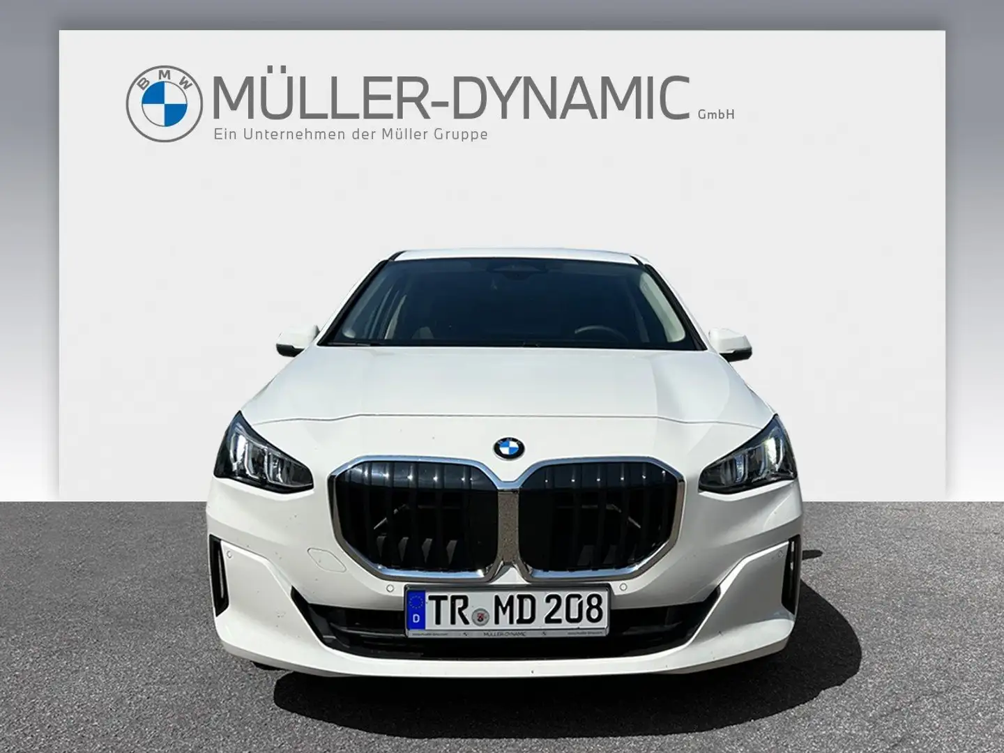 BMW 218 d ACTIVE TOURER AHK RÜCKFAHR DAB SHZ Weiß - 2