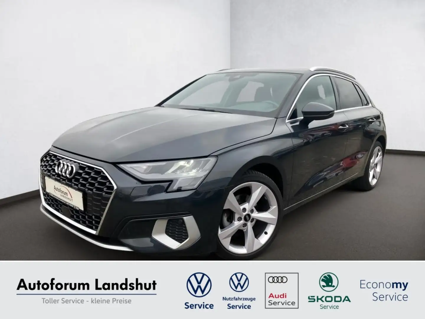 Audi A3 Sportback 30 TDI advanced NAVI/LED/VC/SOUNDSY Grau - 1