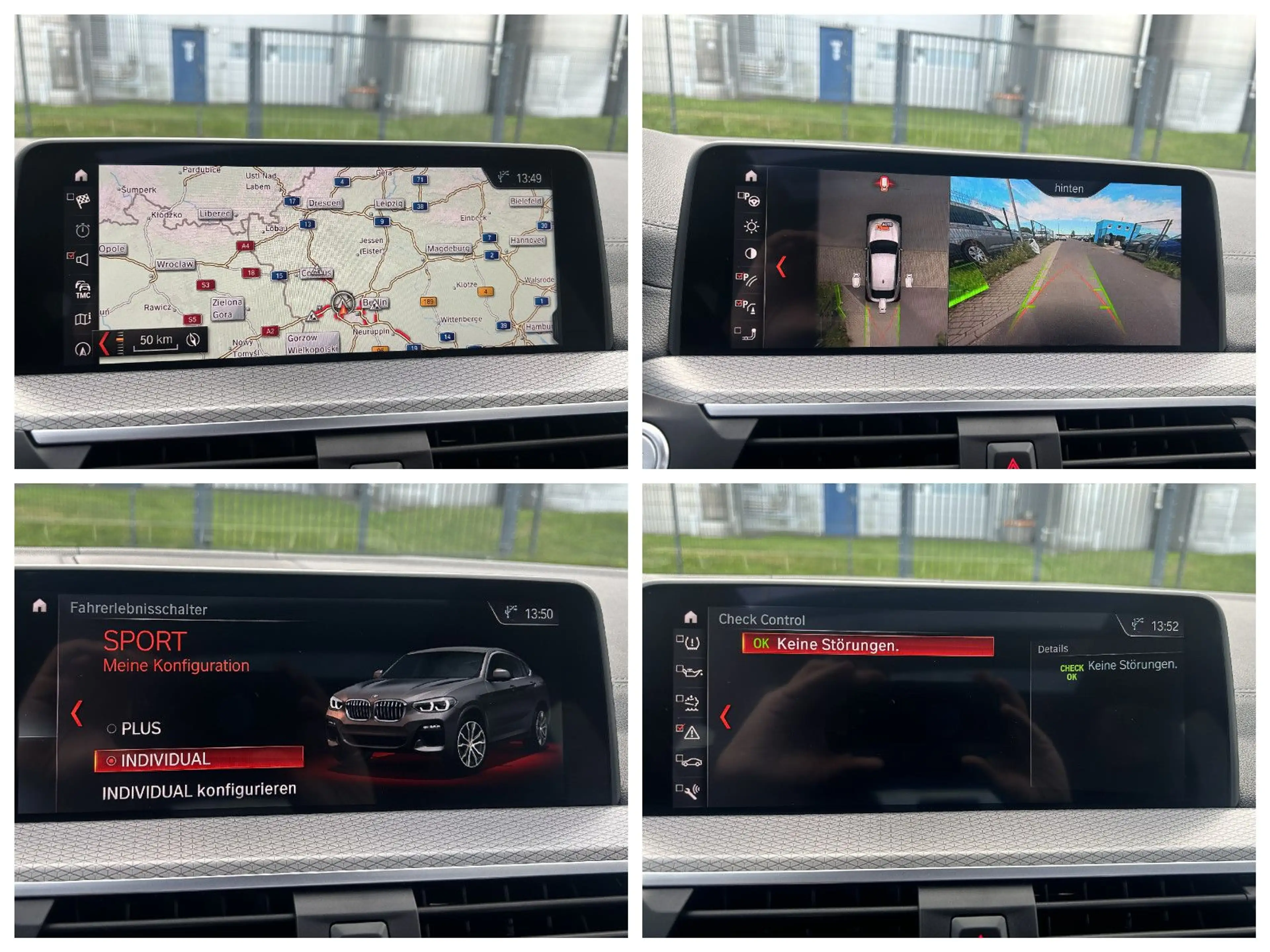 BMW X4 M40 d Pano Black Display Key Gestiks. AHK 21" — photo 11