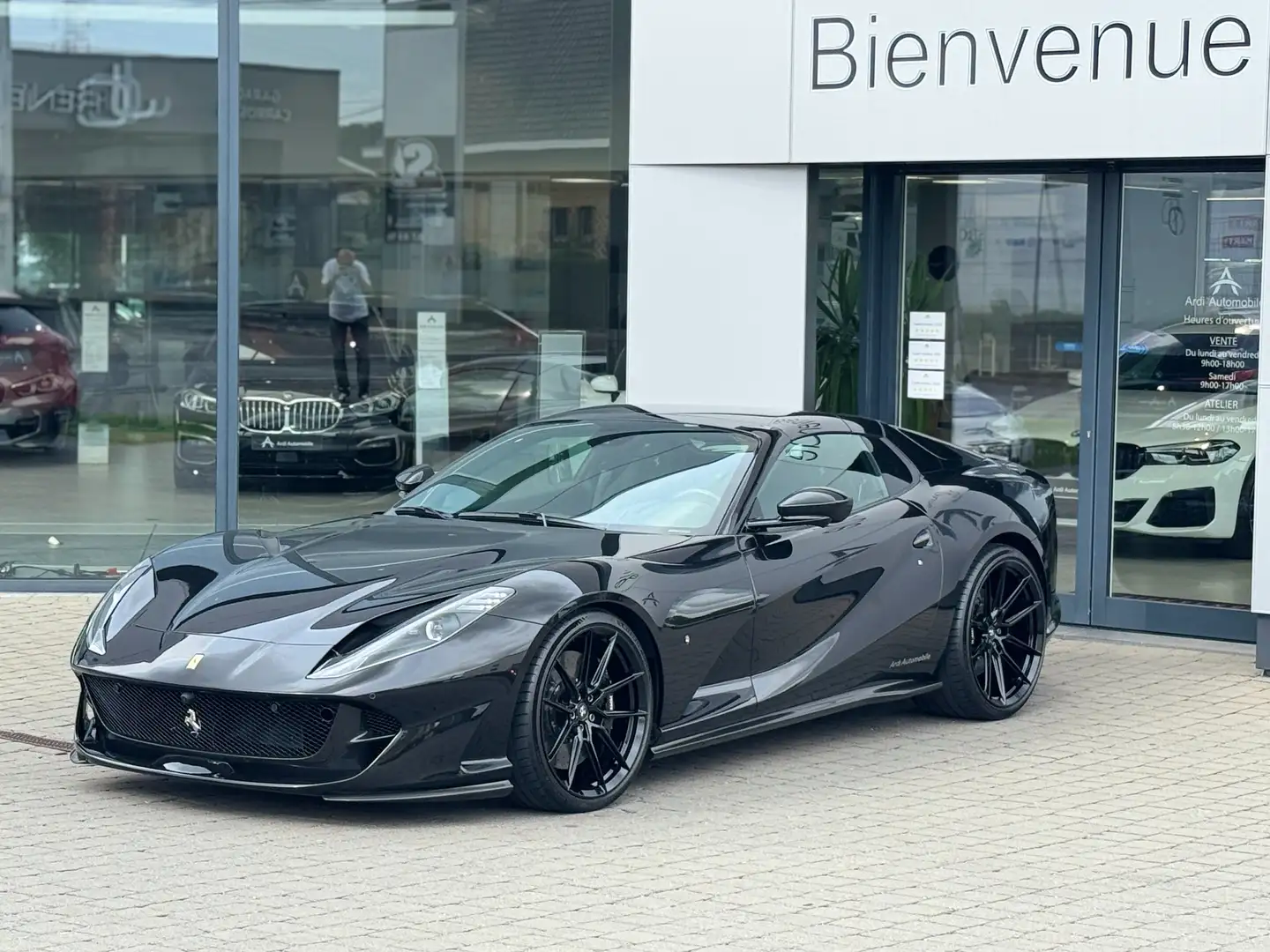 Ferrari 812 GTS 6.5 V12i F1 *PACK CARBONE INTER/EXTER*LIFT* Zwart - 1