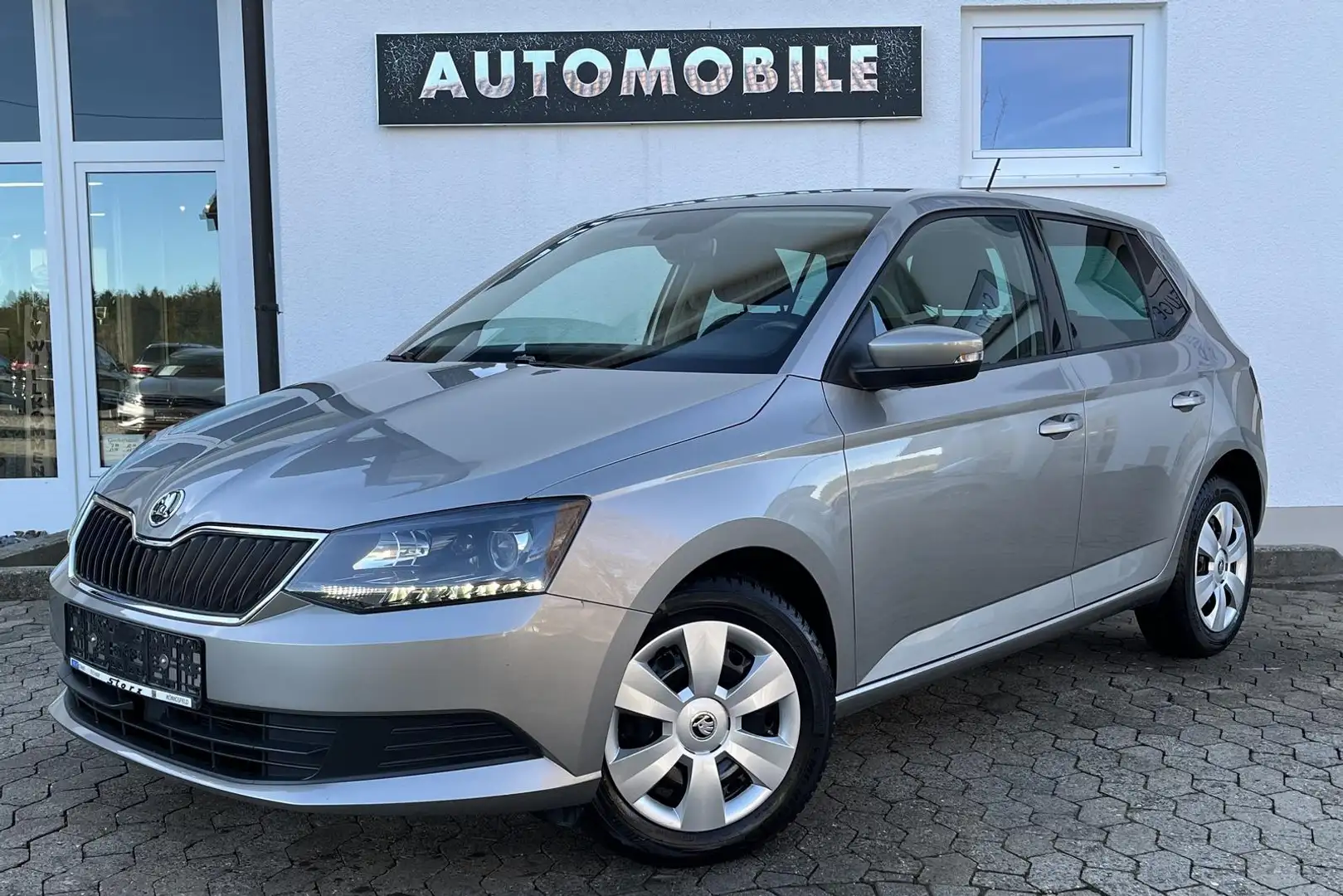 Skoda Fabia Ambition 1.2 TSI DSG DAB KLIMAAUTO. SHZ Beige - 1