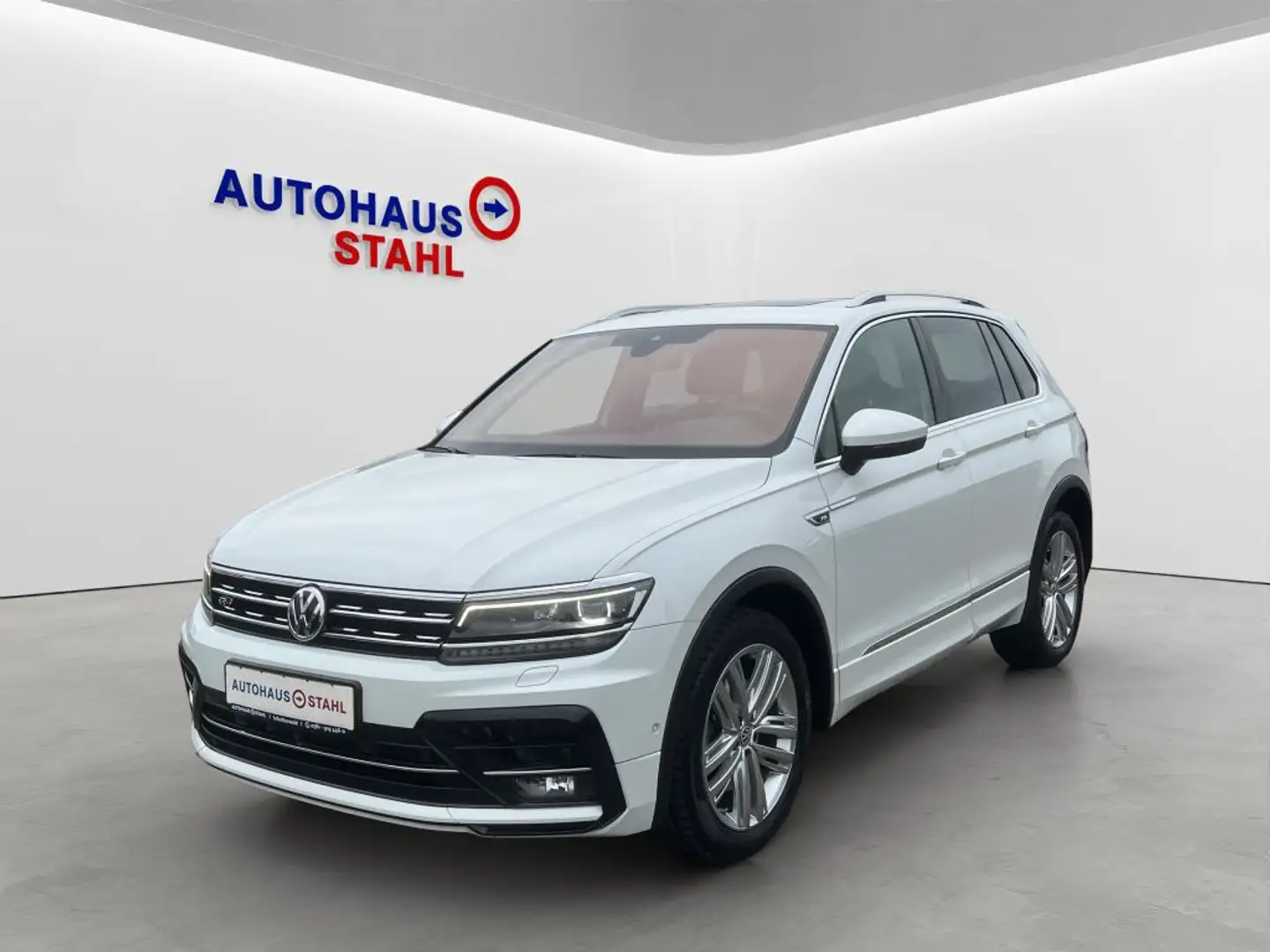 Volkswagen Tiguan 2.0 TDI SCR 4Motion DSG Highline Weiß - 1