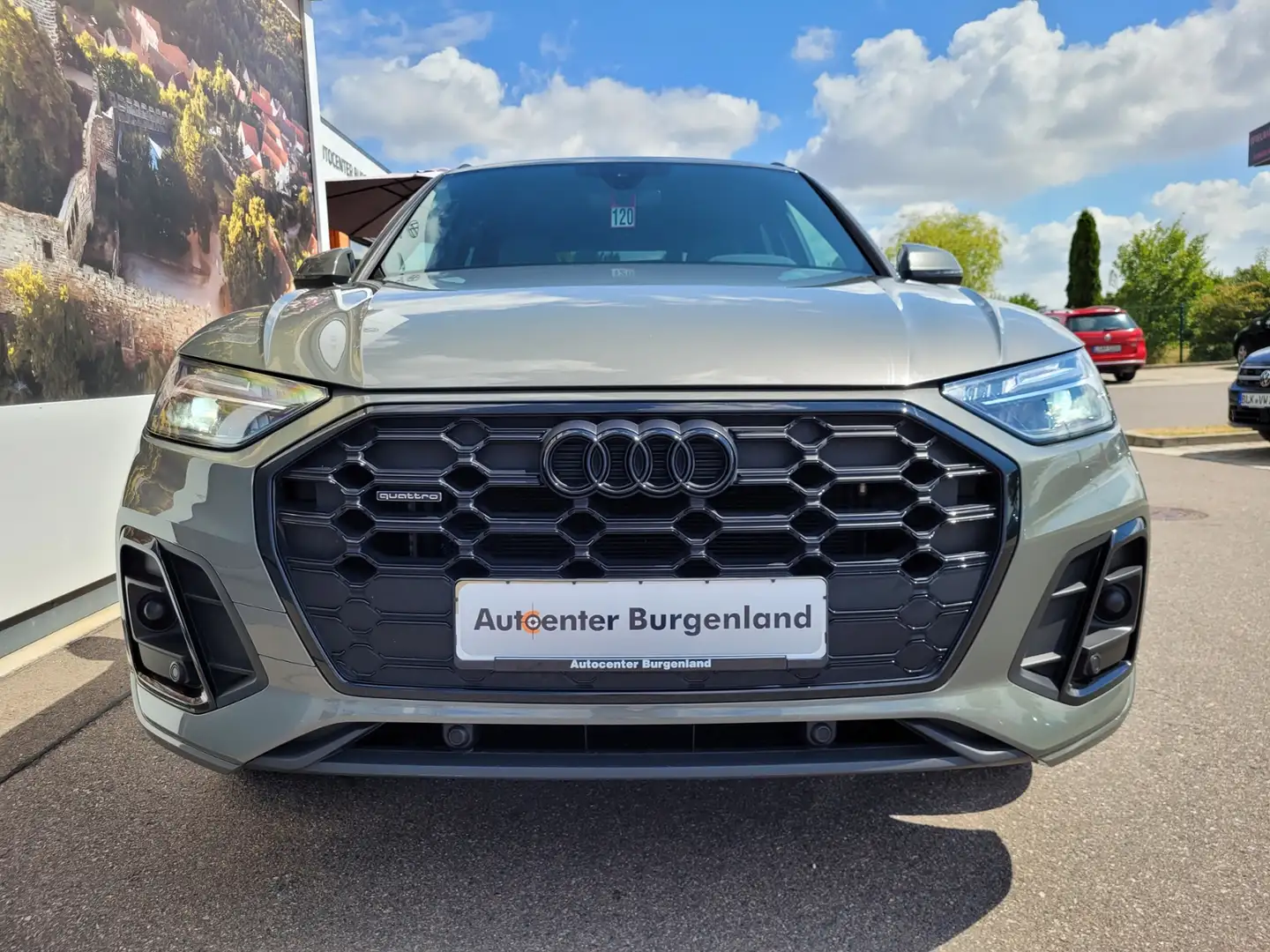 Audi Q5 40 2.0 TDI DSG quattro S-line Mild-Hybrid Anhänge Grau - 2