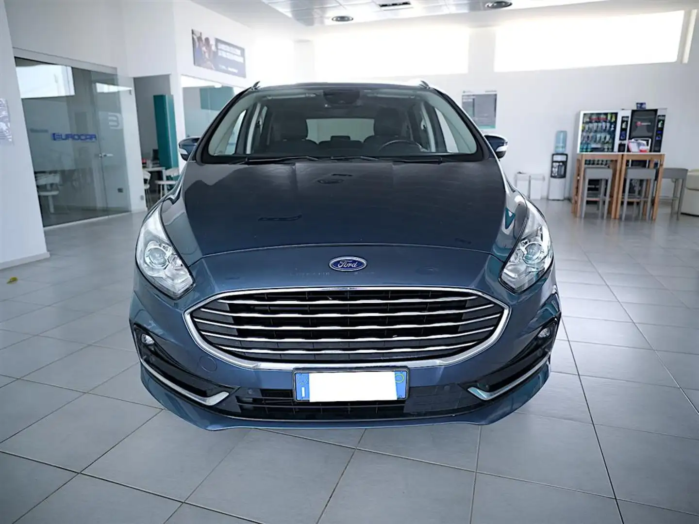 Ford S-Max 2.0 tdi 150cv Titanium Business S-tronic 7 POSTI Blu/Azzurro - 2