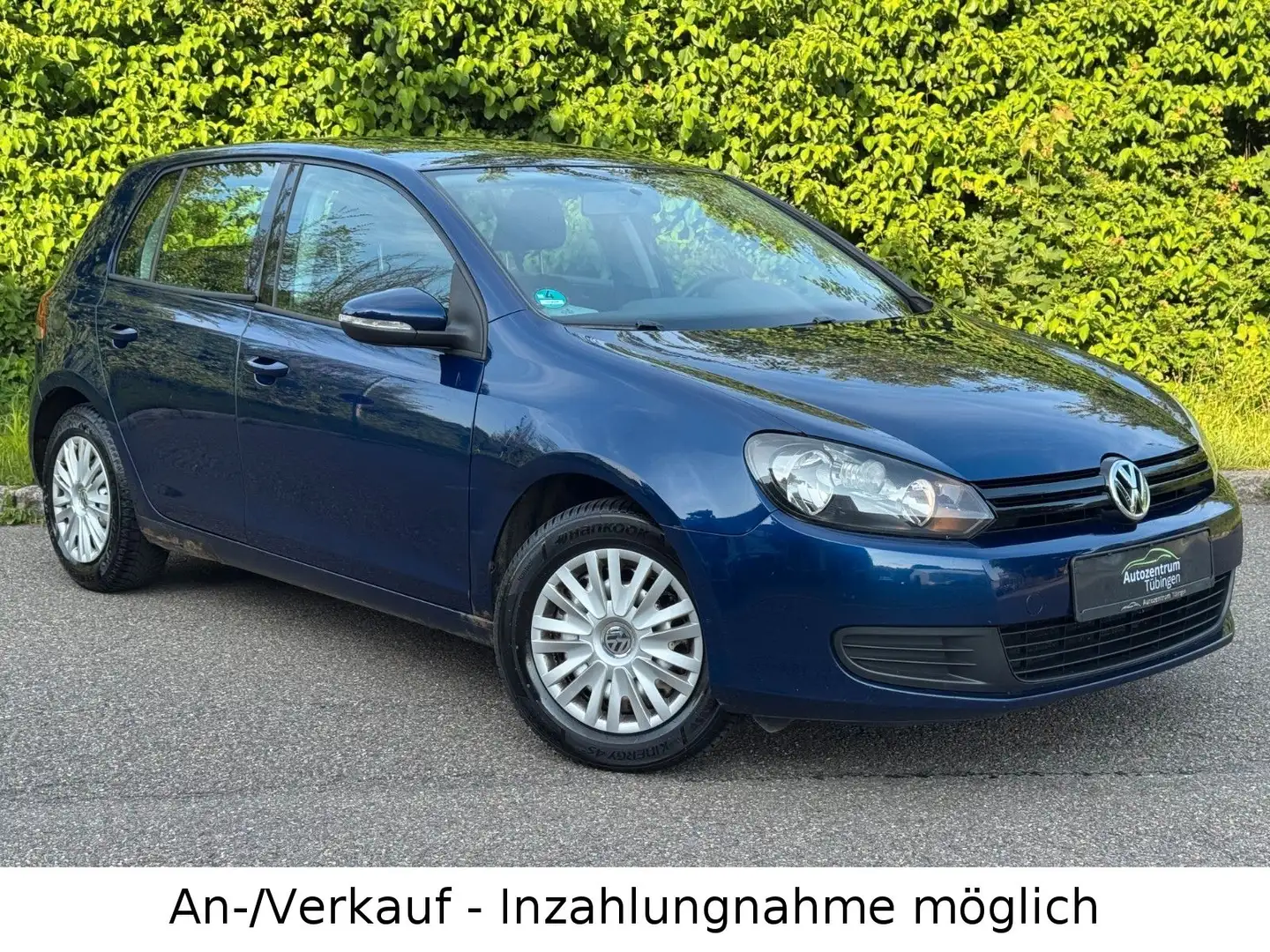 Volkswagen Golf VI 1.6 Trendline | AHK | SCHECKHEFT Azul - 2