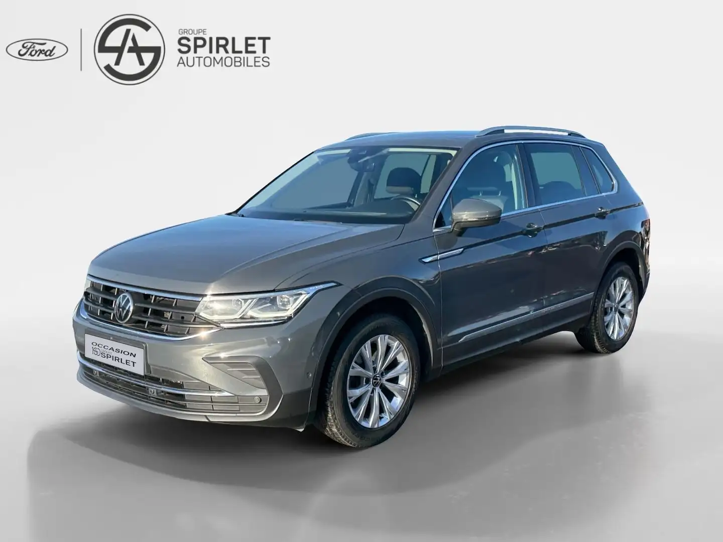 Volkswagen Tiguan Bt auto-camera 360-coffre elec Gris - 1