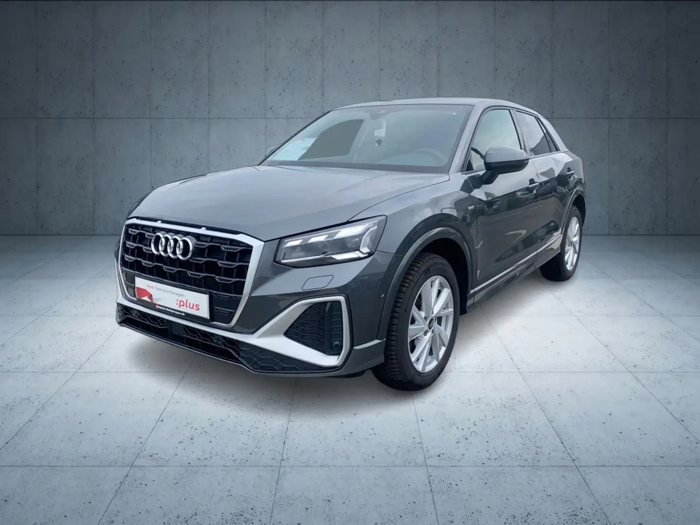 Audi Q2 S line 30 TFSI Matrix AHK Stdhzg. 18´ ParkAss Grijs - 2