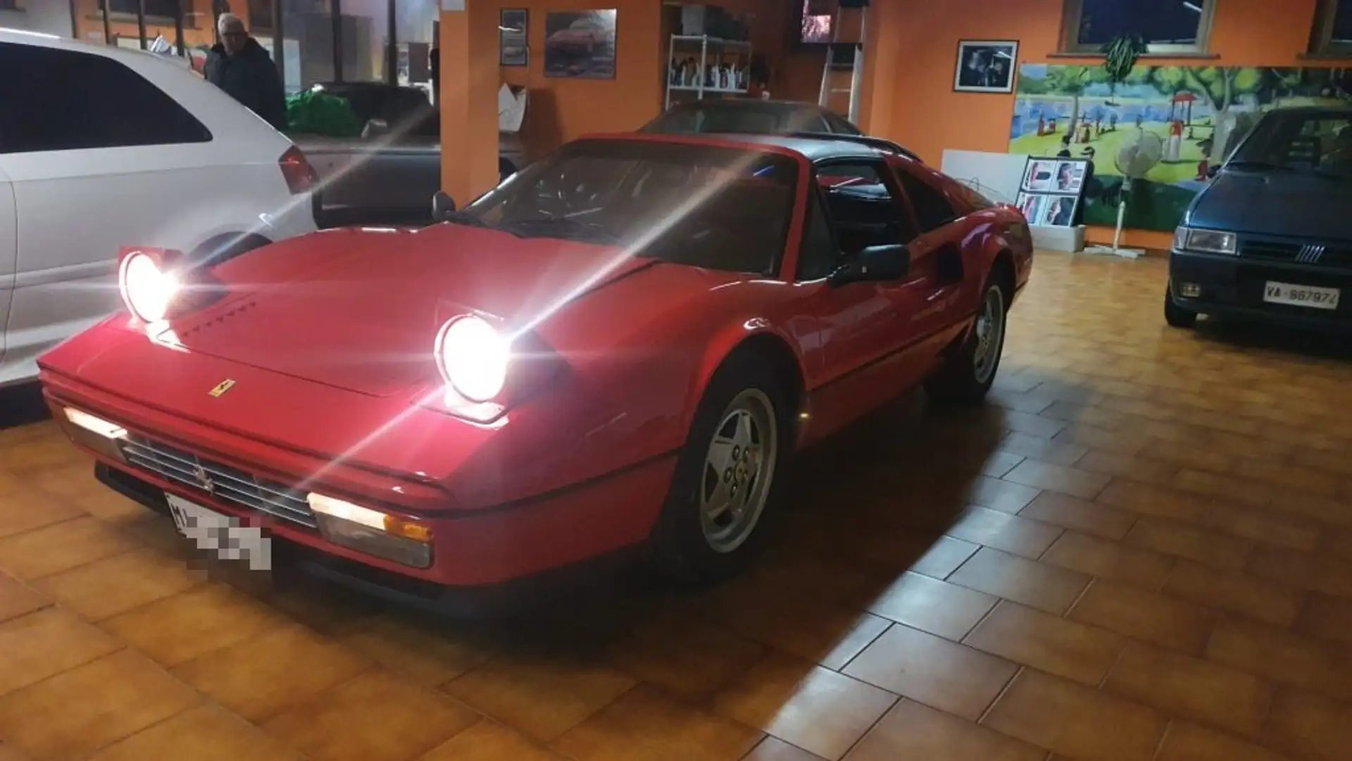 Ferrari 208 turbo intercooler GTS Gris - 2