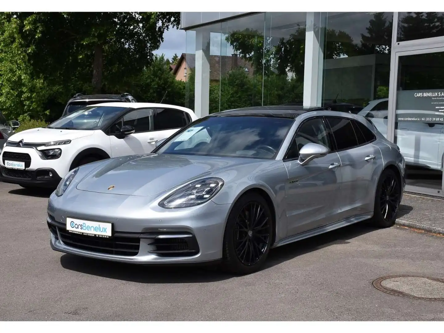 Porsche Panamera 4 E-Hybrid Sport Turismo TO CUIR MEMO HUD CAM360 J Argent - 2
