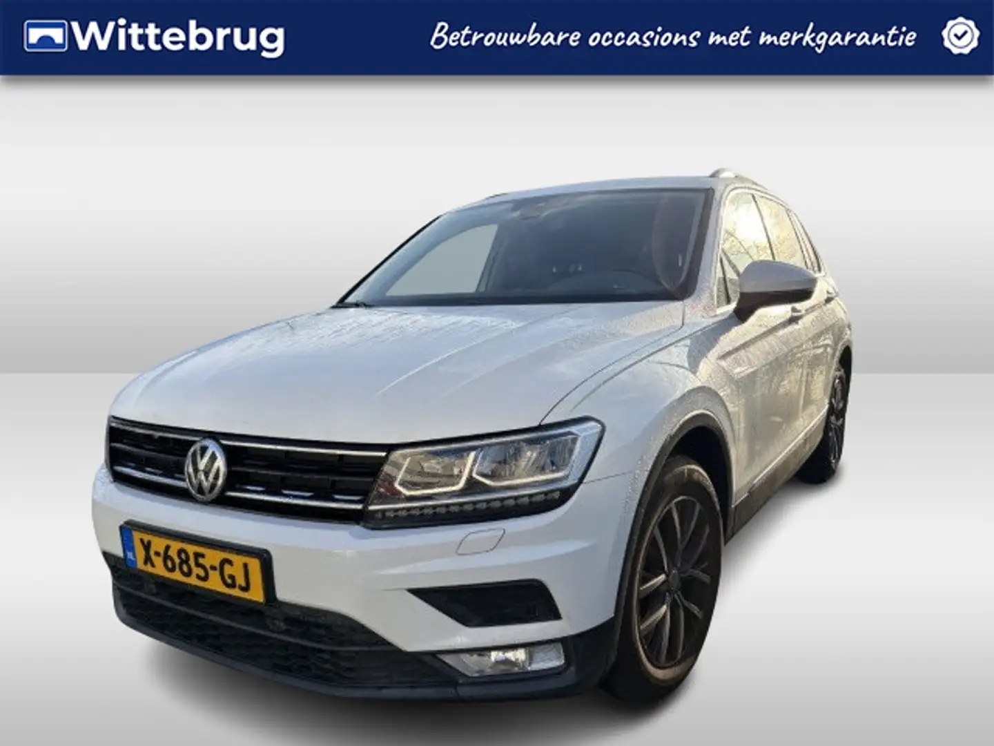 Volkswagen Tiguan 1.4 TSI ACT Comfortline DSG Automaat Navigatie / S Blanc - 1