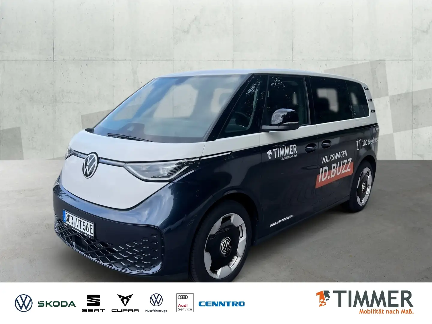 Volkswagen ID. Buzz Pro *LED-MATRIX*REAR VIEW*DISCOVER PRO* Bleu - 1