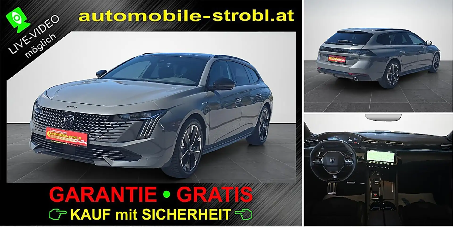 Peugeot 508 SW GT Hyb.*Pano*ACC*Virt.C*GARANTIE* Grau - 1