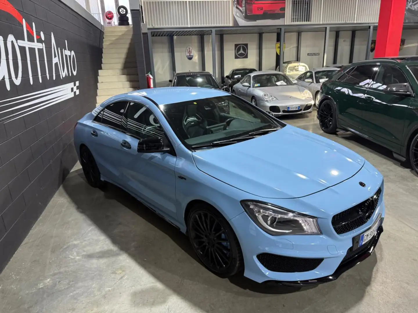 Mercedes-Benz CLA 45 AMG SEDILI RECARO APPLE CAR PLAY WRAP TIFFANY Blau - 2