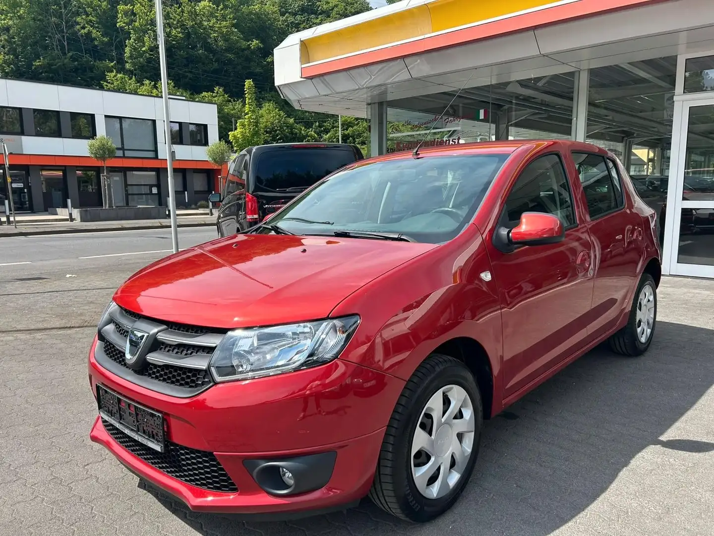Dacia Sandero II Laureate Klima,el.Fh.,TÜV+Service neu Rot - 1