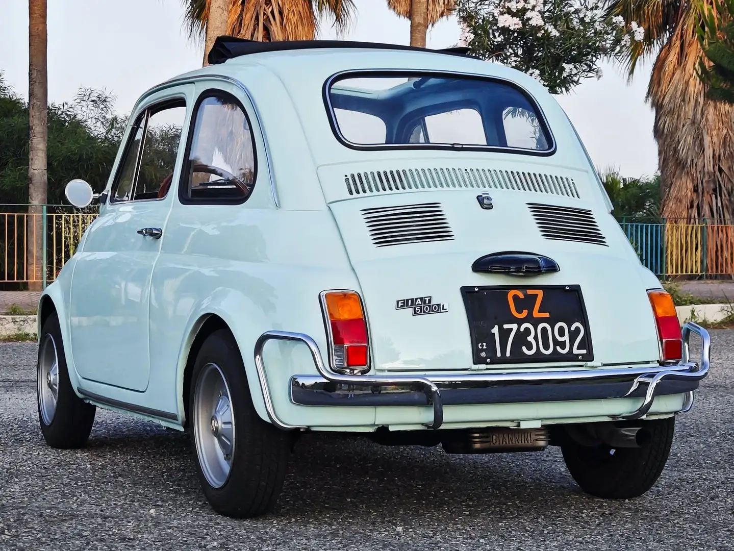 Fiat 500 Blanc - 1