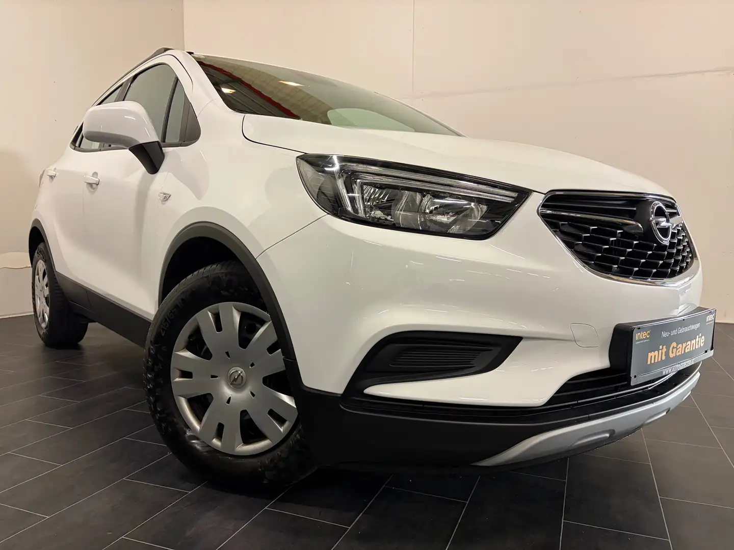 Opel Mokka X *Anhängerkupplung-Klima-PDC-8 Fach-Bereift-Top* Blanc - 1