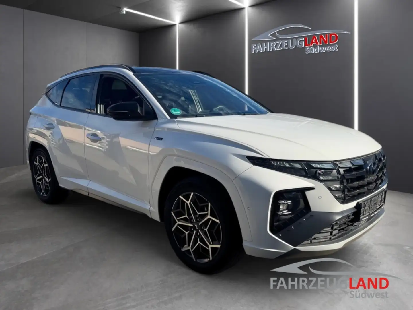 Hyundai TUCSON N Line Plug-In Hybrid 4WD Navi Pano Rückkmr. Memor Blanc - 2