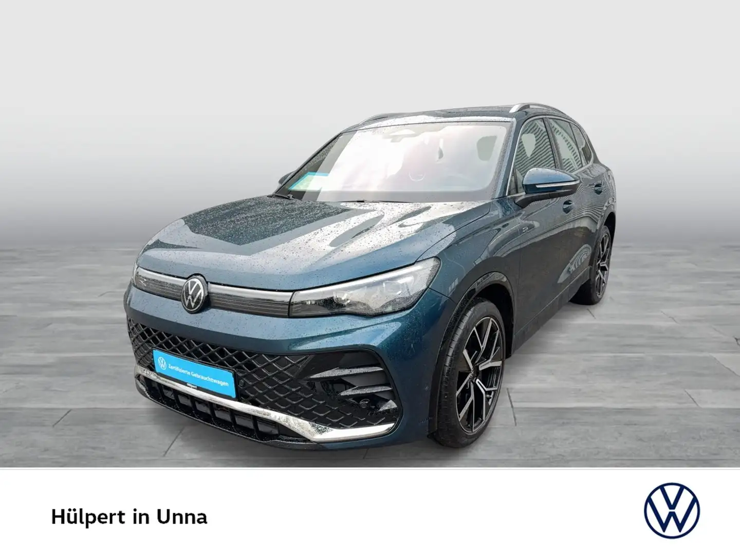 Volkswagen Tiguan 2.0 R-LINE 4X4 NEUES MODELL AHK CAM LM20 Bleu - 2