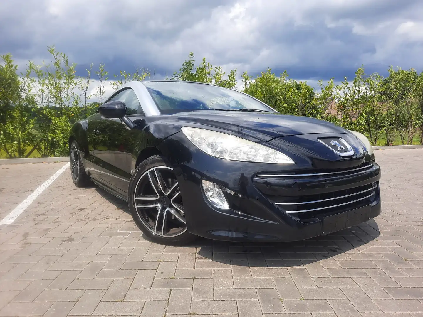 Peugeot RCZ 1.6 THP Raidillon👉110005KM👈GPS🌍AIRCO Zwart - 1