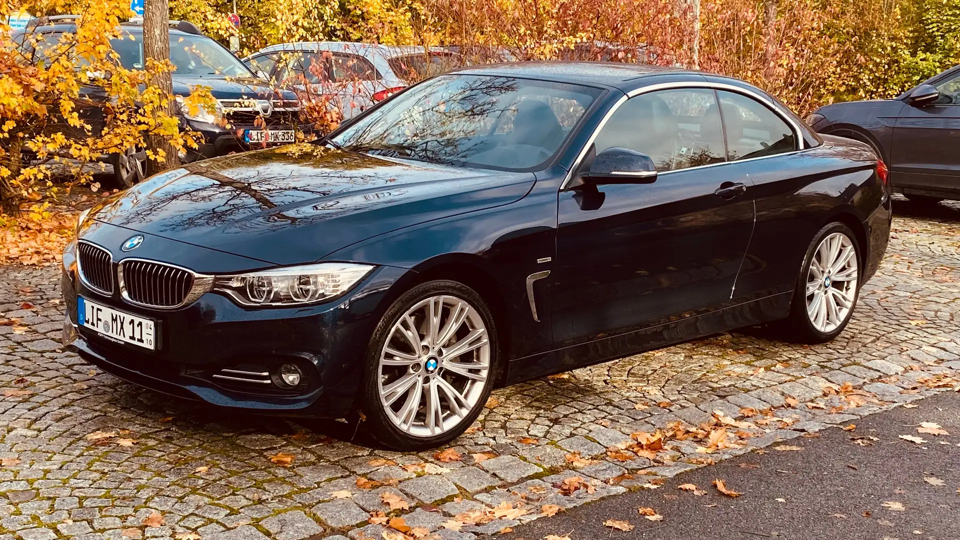 BMW 435 435d Cabrio xDrive Aut. Luxury Line Blau - 1