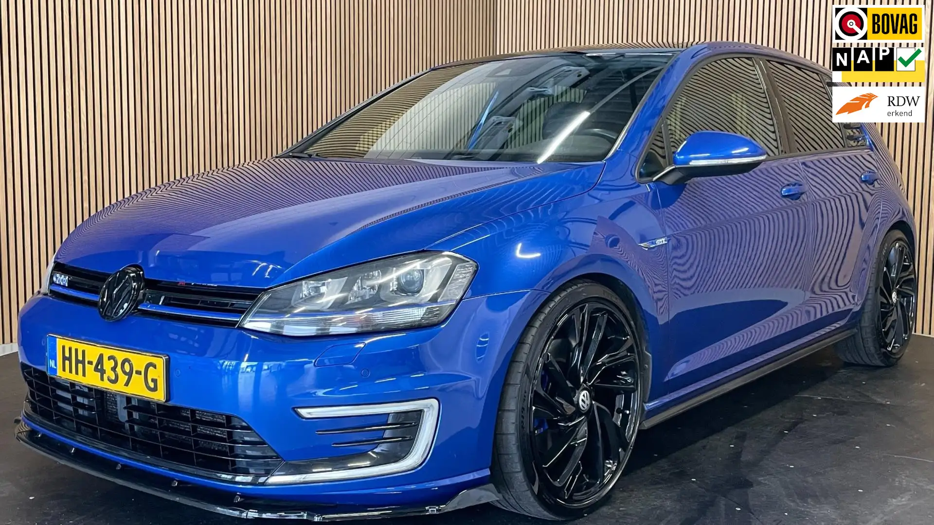 Volkswagen Golf GTE 1.4 TSI |252 PK|UNIEK|F1 FLIPPERS|LEDER|CARPLAY|PA Bleu - 1