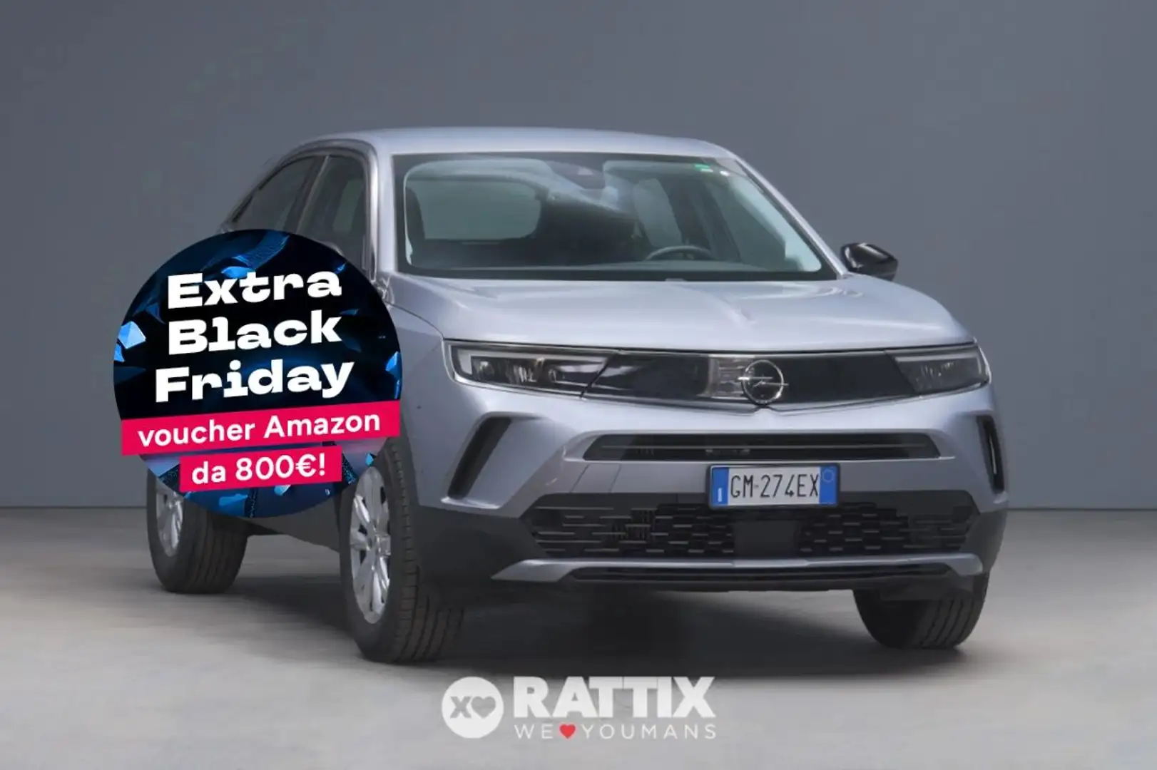 Opel Mokka 1.2 t 130CV Edition AT8 Grigio - 1