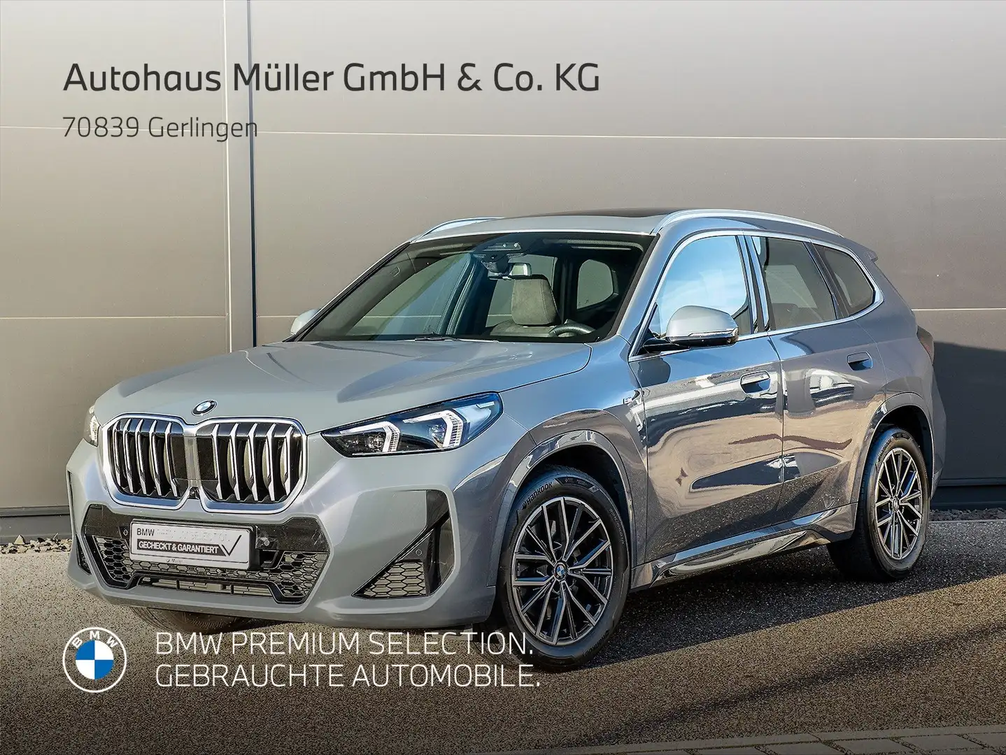 BMW X1 xDrive23d M Sportpaket HiFi HUD GSD Adapt.LED Grau - 1