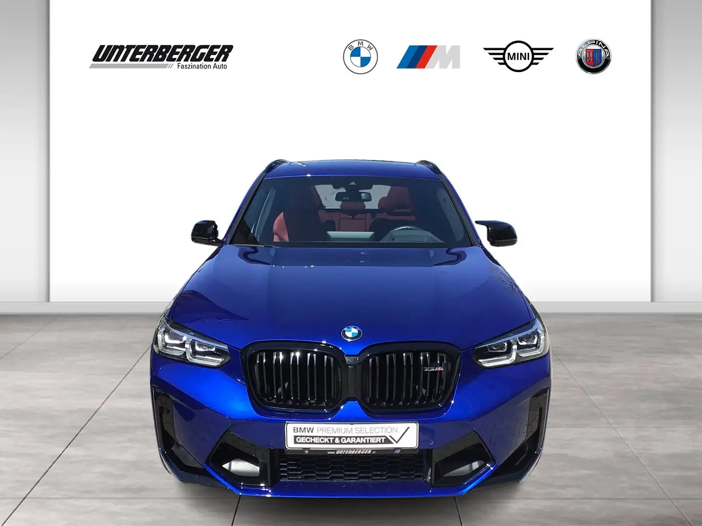 BMW X3 M M Competition-Head Up-Harman Kardon-HiFi-DAB-LED-W Kék - 2