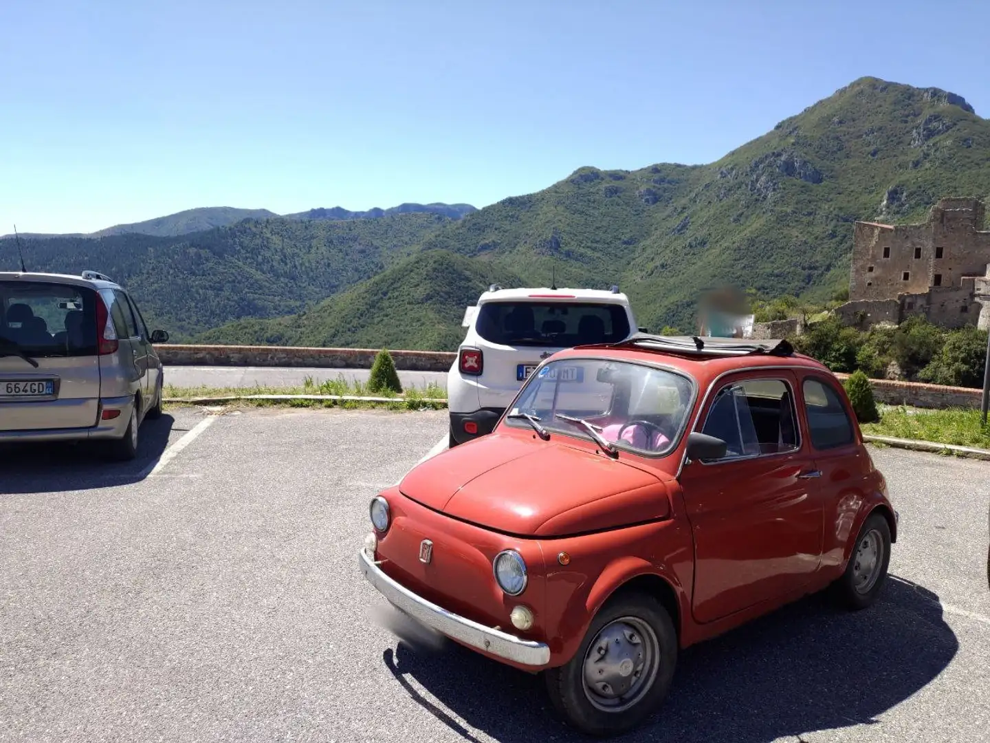 Fiat 500 R Červená - 1